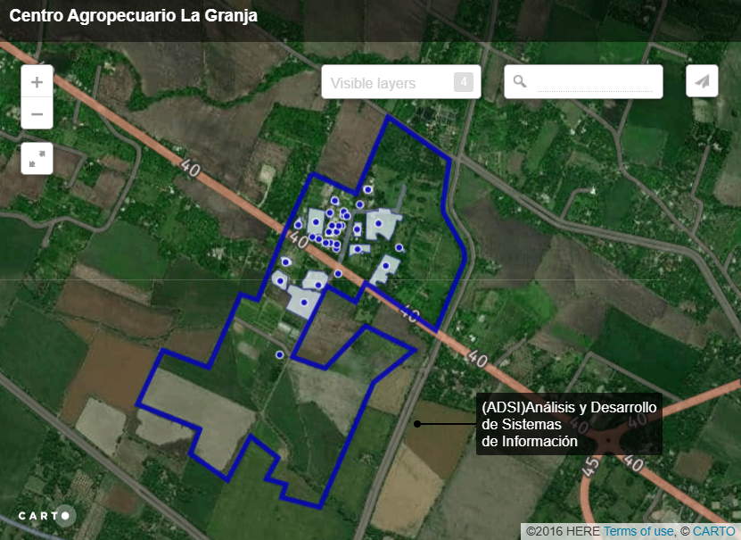 Mapa del centro